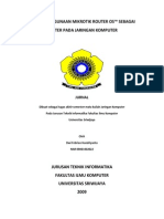 (Jurnal) KAJIAN PENGGUNAAN MIKROTIK ROUTER OS SEBAGAI ROUTER PADA JARINGAN KOMPUTER PDF