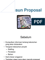 Panduan Untuk Membuat Proposal