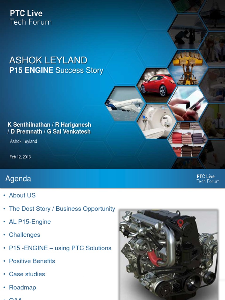 Ashok Leyland P15 Engine Overview | PDF | Belt (Mechanical) | Vehicles