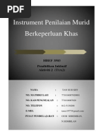 Instrument Penilaian Murid Berkeperluan Khas