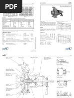 Manual Seawater Pump CZ (Industrial Pump) | PDF | Bearing