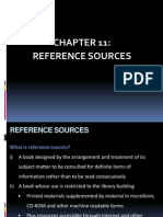 Chap 11 - Reference Sources