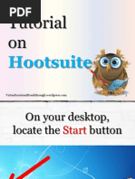 Raphael Jay Bernardo Tutorial on Hootsuite