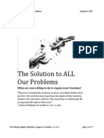 What is the Solution to ALL Your Problems (Update) (1)