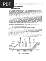 Design of Raft Foundation