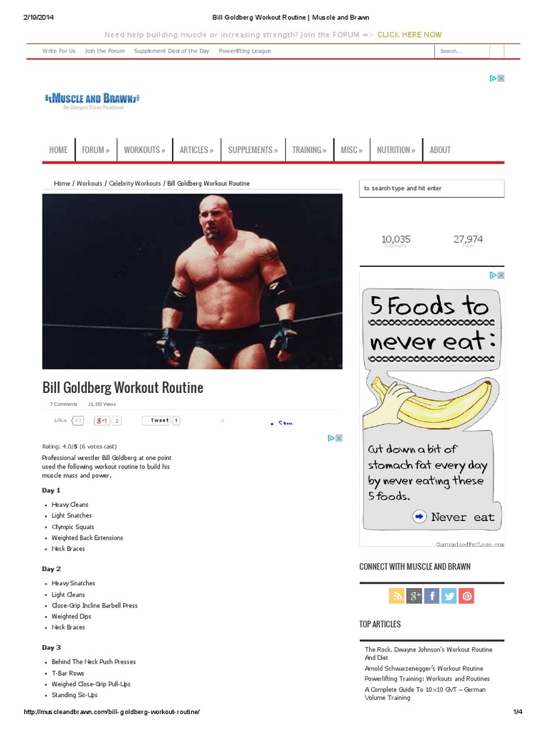 bill-goldberg-workout-routine-muscle-and-brawn-physical-exercise