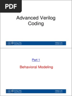 Advanced Verilog Coding