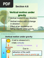 Download Section 46 Vertical Motion Under Gravity by twy113 SN21006744 doc pdf