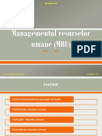 5 - Managementul Resurselor Umane