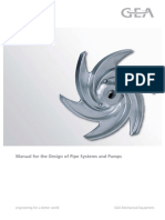 Manual For The Design of Pipe Systems and Pumps - GEA