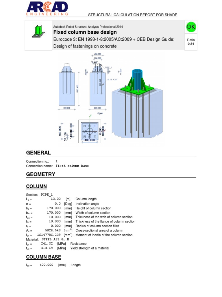 STR Report 1 | PDF | Column | Strength Of Materials