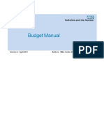 Budget Manual