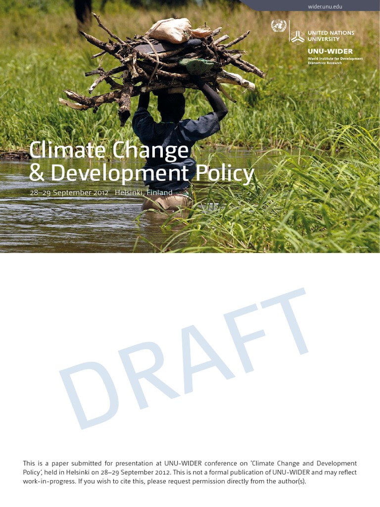 Landscape Architecture & Climate Change Solutions | PDF | Global ...