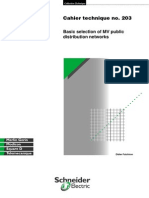 Basic Selection of MV Public Distribution Networks