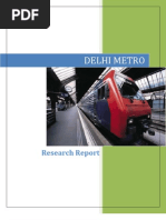 Download Delhi Metro_Research Report by raamz SN21009098 doc pdf