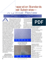 Surface Preparation Standards For Steel Substrates A Critical Review