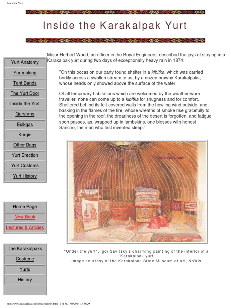 Inside The Yurt | PDF