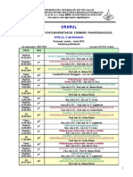 ORAR NIVEL II Martie-iunie 2014