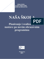 Planiranje I Realizacija Nastave Po Novim Programima