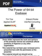 Download Power of 64-Bit Essbase ODTUG by fidelio82 SN21010482 doc pdf