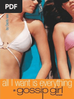 Cecily Von Ziegesar - Gossip Girl 03 - All I Want Is Everything ...