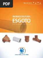 CATÁLOGO TÉCNICO INFRA ESGOTO