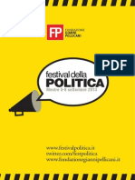 Festival della Politica 2013 - Report
#festpolitica