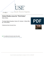 Zizek Cultural Studies versus the ‘‘Third Culture’’