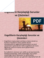 Engellilerin Karşılaştığı Sorunlar Ve Çözümleri