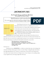 Press Release: Momofuku by David Chang and Peter Meehan