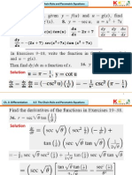 3.5. The Chain Rule and Parametric Equations Part Two