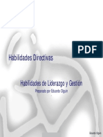 Habilidades Liderazgo y Gestion