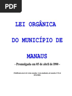 07 - Lei Organica Am Manaus