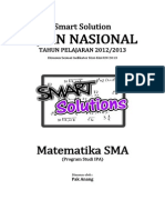 Smart Solution Un Matematika Sma 2013 (SKL 2.15 Fungsi Eksponen Atau Logaritma)