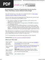 Download Mrunal Download History Textbooks of Tamilnadu State Education Board for Culture World History Ancient Medieval Freedom struggle  Mrunal by mshankersingh SN210142231 doc pdf
