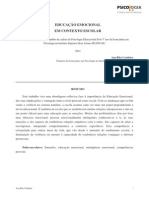 Educação Emocional em Contexto Escolar (Inuaf - 2012)