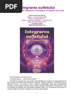 „Integrarea sufletului” - Editia 1 revizuita si adaugita 2019, de Sal Rachele (Editura Proxima Mundi)