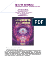 „Integrarea sufletului” - Editia 1 revizuita si adaugita 2019, de Sal Rachele (Editura Proxima Mundi)