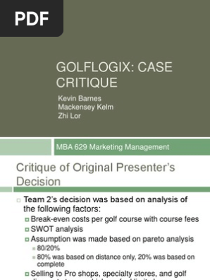 Golflogix critique