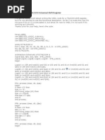 Download VHDL Code for a 74LS194 Universal Shift Register by Mario Andres SN210160455 doc pdf