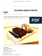 Brownie de Chocolate Original e Fácil de Fazer - Receitas - Receitas GNT