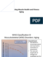 Topic 5 Muscle Aging and Sarcopenia