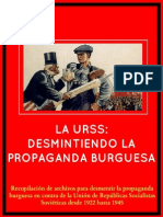 La URSS Desmintiendo La Propaganda Burguesa