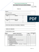 Lista de Chequeo para Evaluar Guias de Aprendizaje