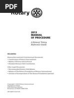 Download 2013 Rotary Manual of Procedure by RotaryDistrict3780 SN210174523 doc pdf