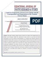 Land Use Trajectories, Forest Cover Change and the Consequential Land Degradation of the Asunafo Forest, Ghana