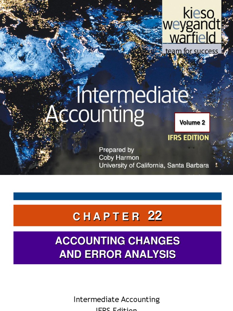 Kieso Inter Ch22 Ifrs Accounting Changes