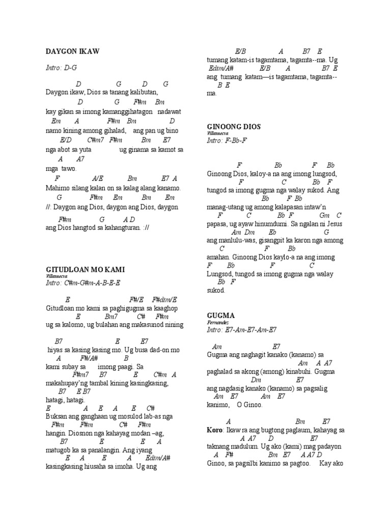 Daygon Ikaw | PDF