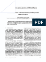 Transmitreceive-Antenna Diversity Techniques For Ofdm Systems