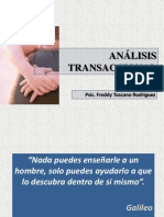 Análisis Transaccional: Psic. Freddy Toscano Rodriguez